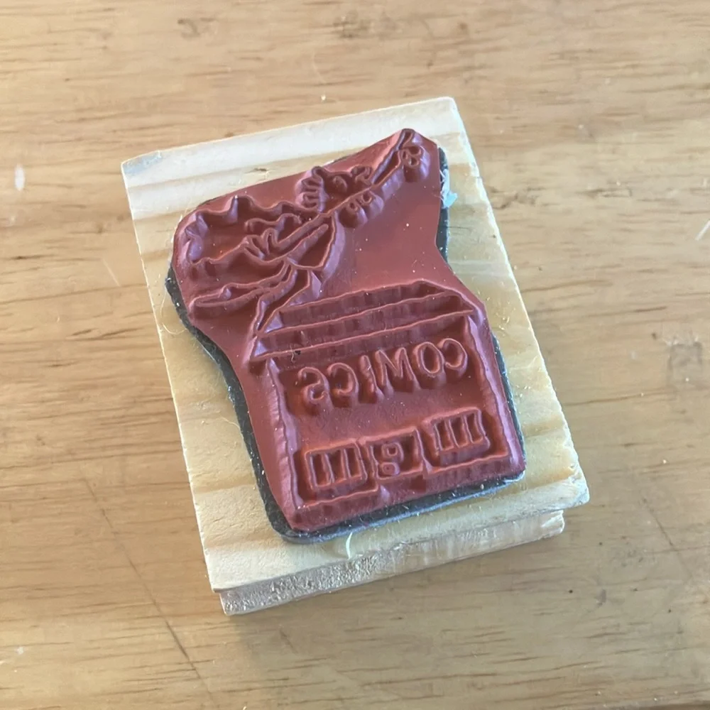 N/A wooden stamp